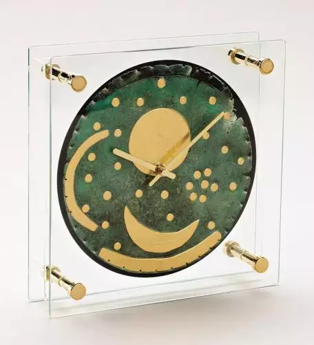 Tischuhr "Himmelsscheibe von Nebra" Eurotime