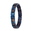 Element Armband Waidzeit Walnuss blau