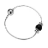 Silberarmband Waidzeit Starter Ebenholz